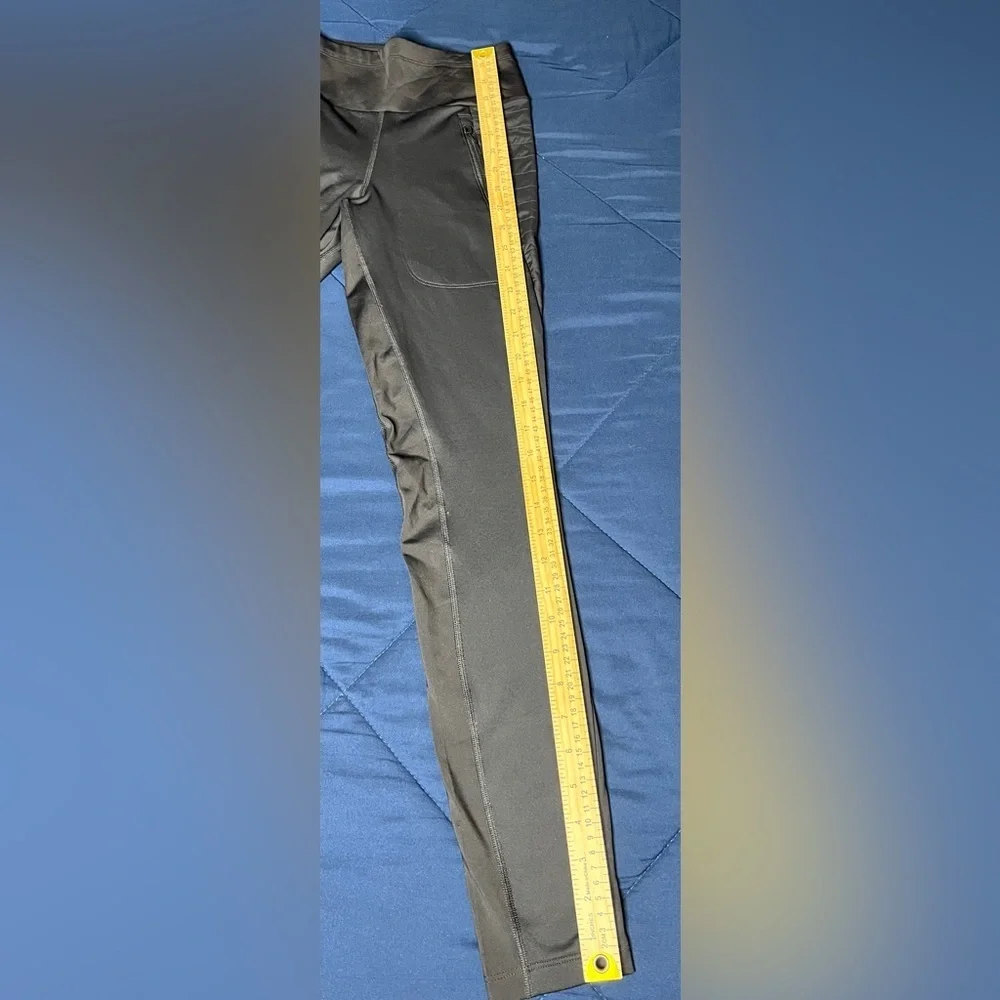 Athleta Black Hybrid Fleece Leggings